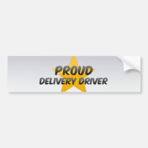 Proud Delivery Driver Bumper Stickers