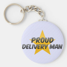 Proud Delivery Man Key Chain