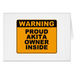 Proud Dog Owner Inside. cards