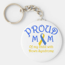 Proud Down Syndrome Mum Key Chain