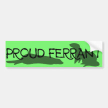 Proud Ferrant Bumper Stickers