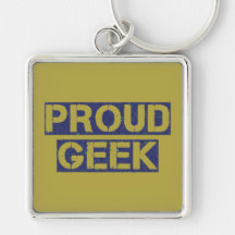 Proud Geek Keychains