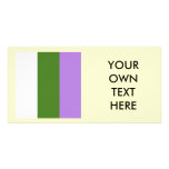 Proud Genderqueer Photo Card Template