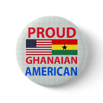 Proud Ghanaian American Pins