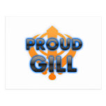 Proud Gill, Gill pride Postcard