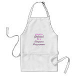 Proud Girlfriend of a Computer Programmer aprons
