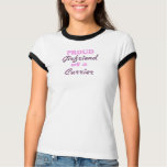 Proud Girlfriend of a Currier t-shirts