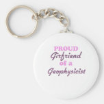 Proud Girlfriend of a Geophysicist Key Chains