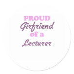 Proud Girlfriend of a Lecturer stickers