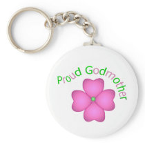 Proud Godther Key Chain