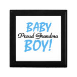 Proud Grandma Baby Boy Gifts Keepsake Boxes