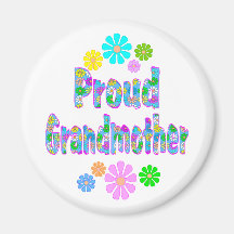 Proud Grandmother Refrigerator Magnets