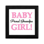 Proud Grandpa Baby Girl Gifts Jewelry Box