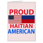 Proud Haitian American Greeting Cards