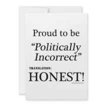 Proud & Honest Custom Invite