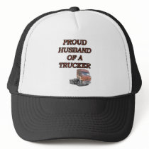 PROUD HUSBAND OF A TRUCKER MESH HAT