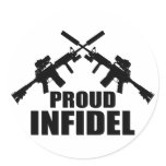 Proud Infidel stickers