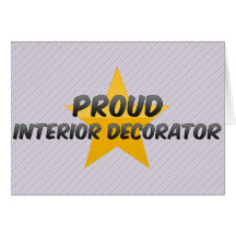 Proud Interior Decorator Cards