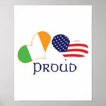Proud Irish American Posters