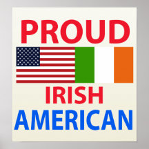 Proud Irish American Posters