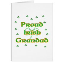 Proud Irish Grandad Cards