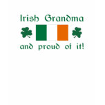 Proud Irish Grandma t-shirts