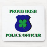 Proud Irish Police Officer mousepads