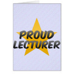 Proud Lecturer cards