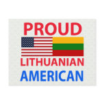 Proud Lithuanian American postcards