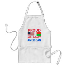 Proud Malagasy American Apron