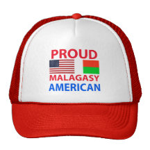 Proud Malagasy American Trucker Hats