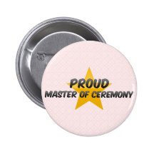 Proud Master Of Ceremony Pins