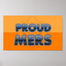 Proud Mers, Mers pride Poster