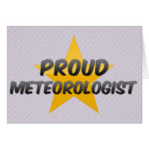Proud Meteorologist Card