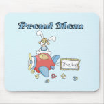 Proud Mom-Airplane It's a Boy tshirts and gifts Mousepads