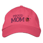 Proud Mum Ladybug embroidered hats