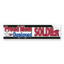 Proud Mum of a Deployed Soldier Bumpersticker