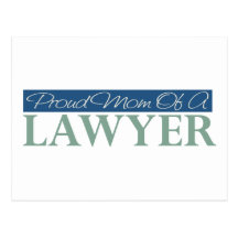Proud Mum Of A Lawyer Post Cards