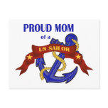 Proud Mum of a US Sailor postcards