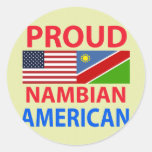 Proud Nambian American Stickers