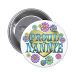 PROUD NANNIE PINBACK BUTTONS