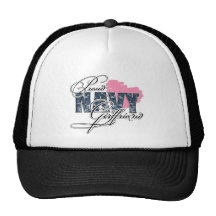 Proud Navy Girlfriend Hats