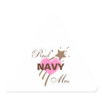 Proud Navy Mum Heart