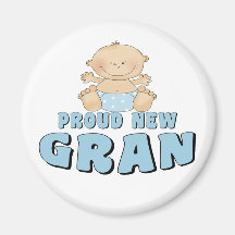 PROUD NEW Gran T-Shirt Refrigerator Magnet