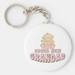 PROUD NEW    Grandad Girl Keychain