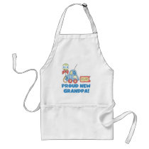 Proud New Grandpa It's a Boy TShirts and Gifts Aprons