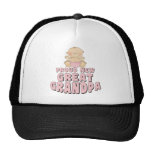 PROUD NEW Great Grandpa Girl Hat
