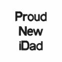 Proud New iDad embroidered shirts