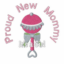 Proud New Mummy Embroidered Shirt