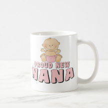 PROUD NEW Nana T-Shirt Mugs